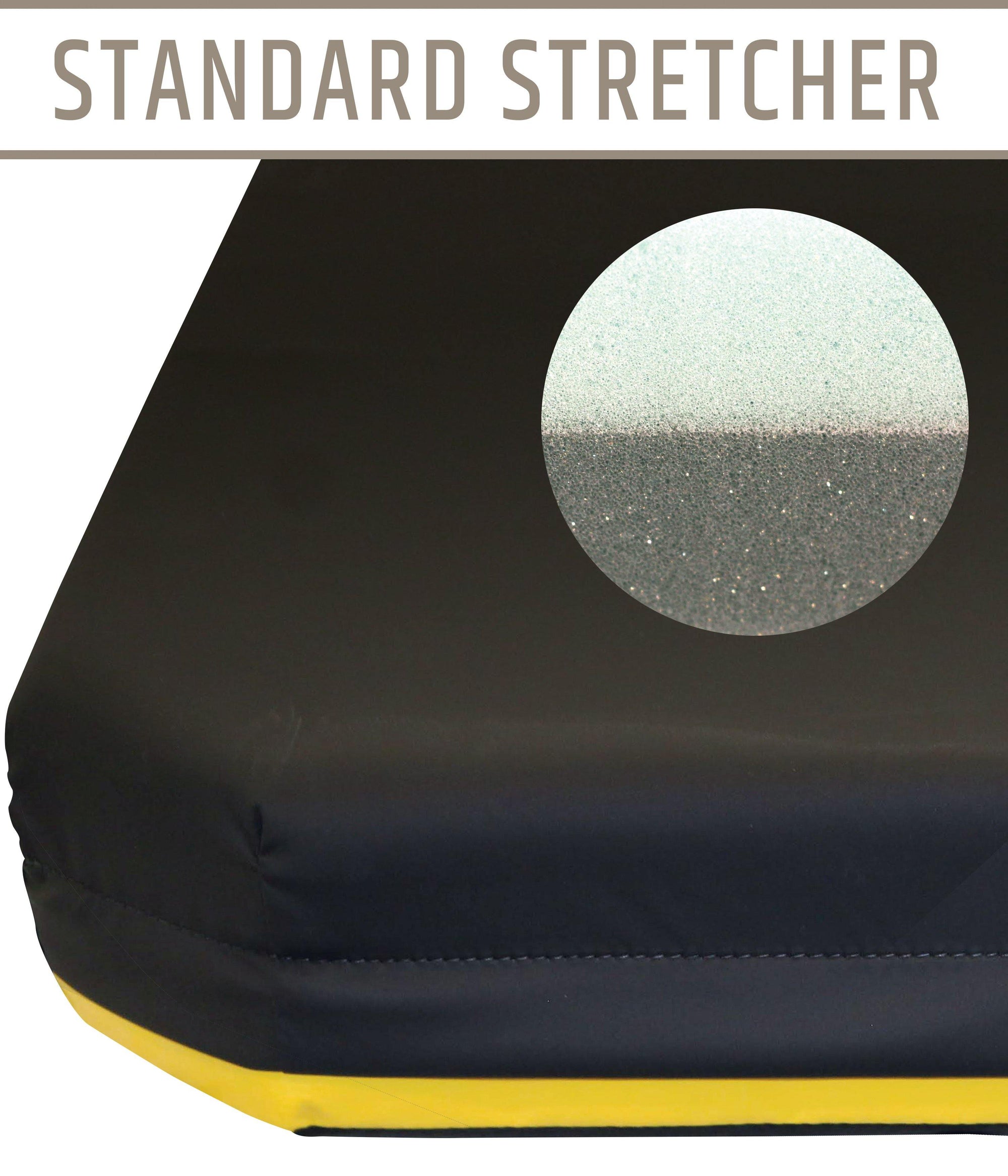 Hausted Converge II (Model 472) 4 Standard Stretcher Pad with Color Identifier - mattress
